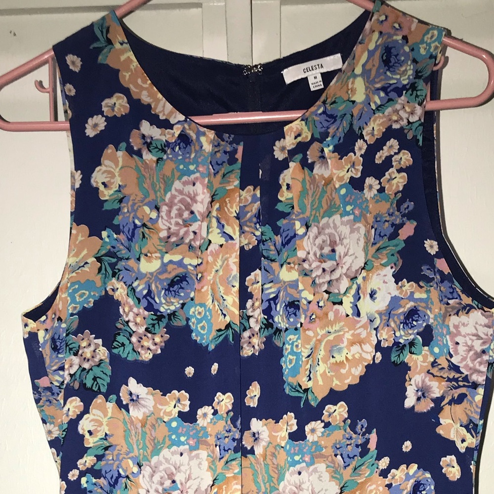Short floral dress